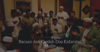 Bacaan dan Faedah Doa Kafaratul Majlis