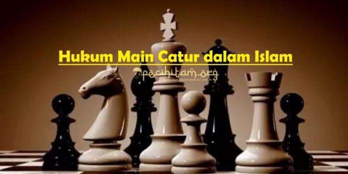 hukum main catur dalam islam